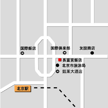 北京事務所・地図